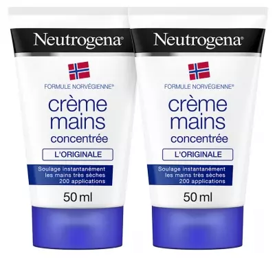 Duo Mains Crème Mains Hydratante concentrée - 2x50ml