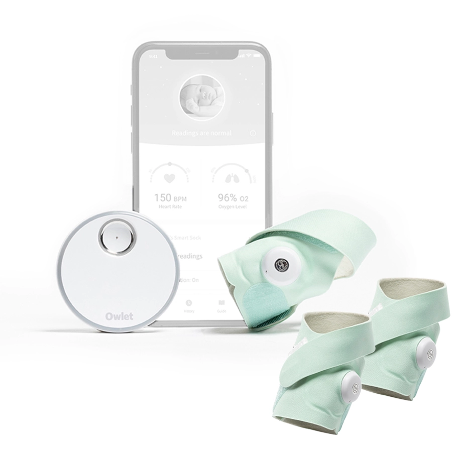 Owlet Smart Sock Plus mint