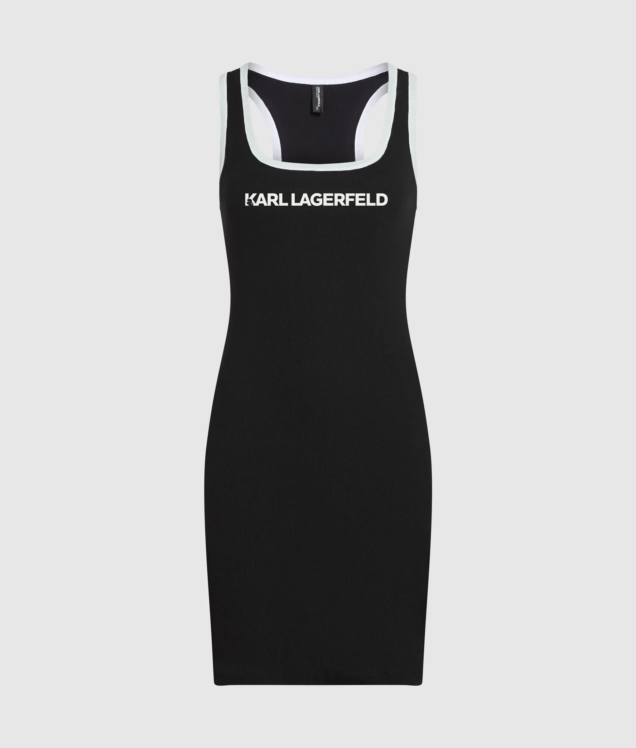 Logo strand tanktop-jurk