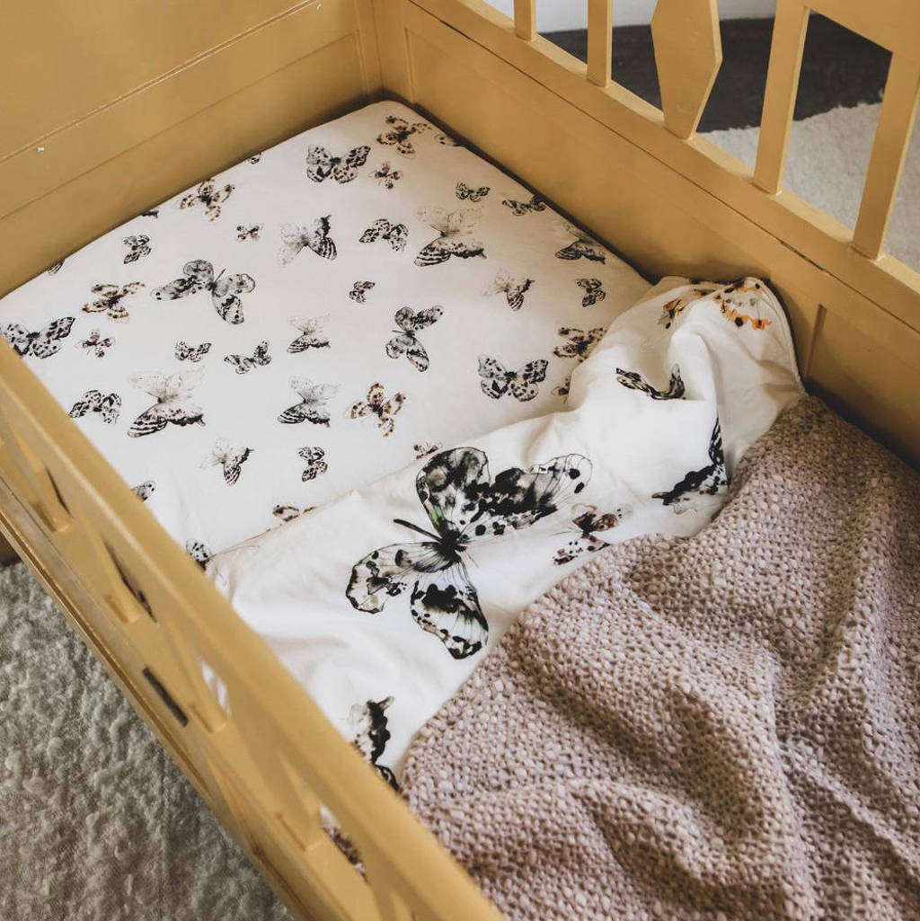 baby wiegdeken Honeycomb 70x100 cm blossom powder