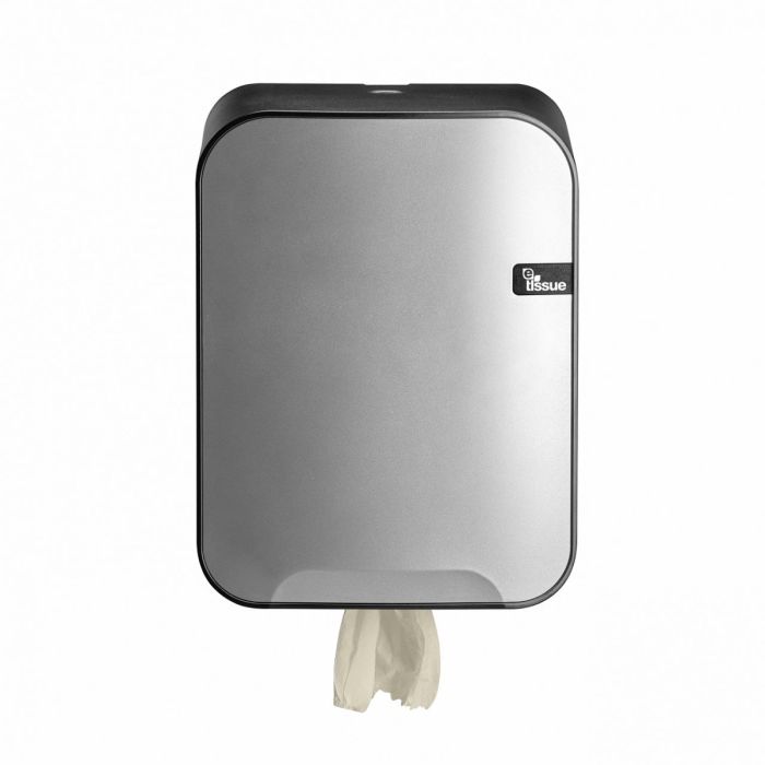 E-Tissue Silver Midi rol centerfeed Dispenser (447194)