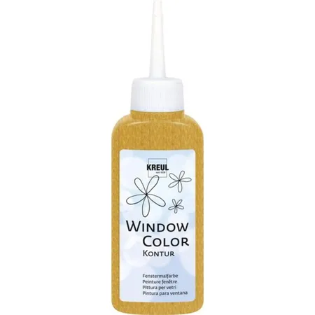 KREUL Window Color Konturenfarbe Gold 80 ml