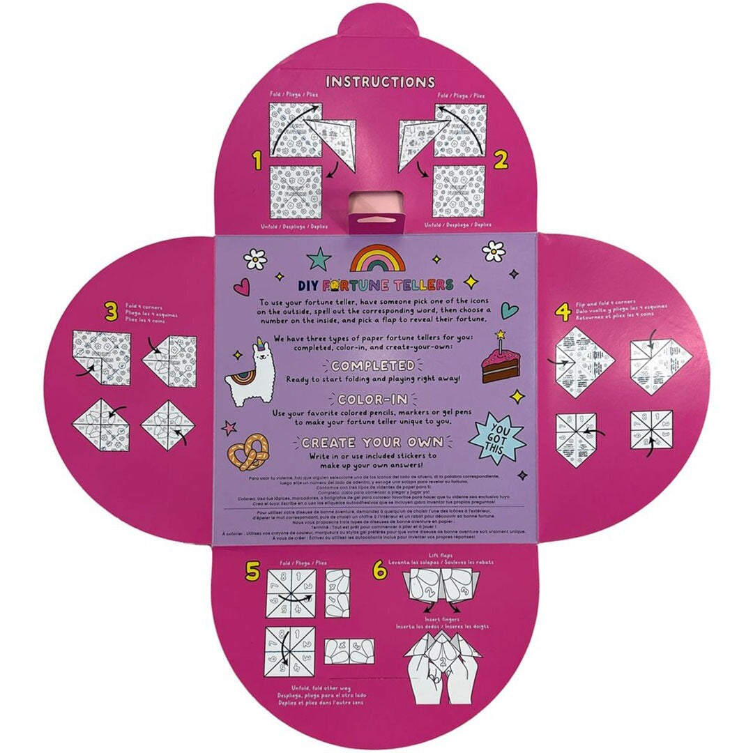Ooly knutselset diy fortune tellers
