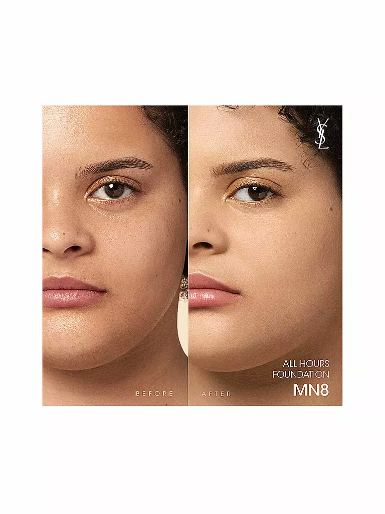 YVES SAINT LAURENT Encre de Peau - All Hours  Foundation ( MN8 ) braun