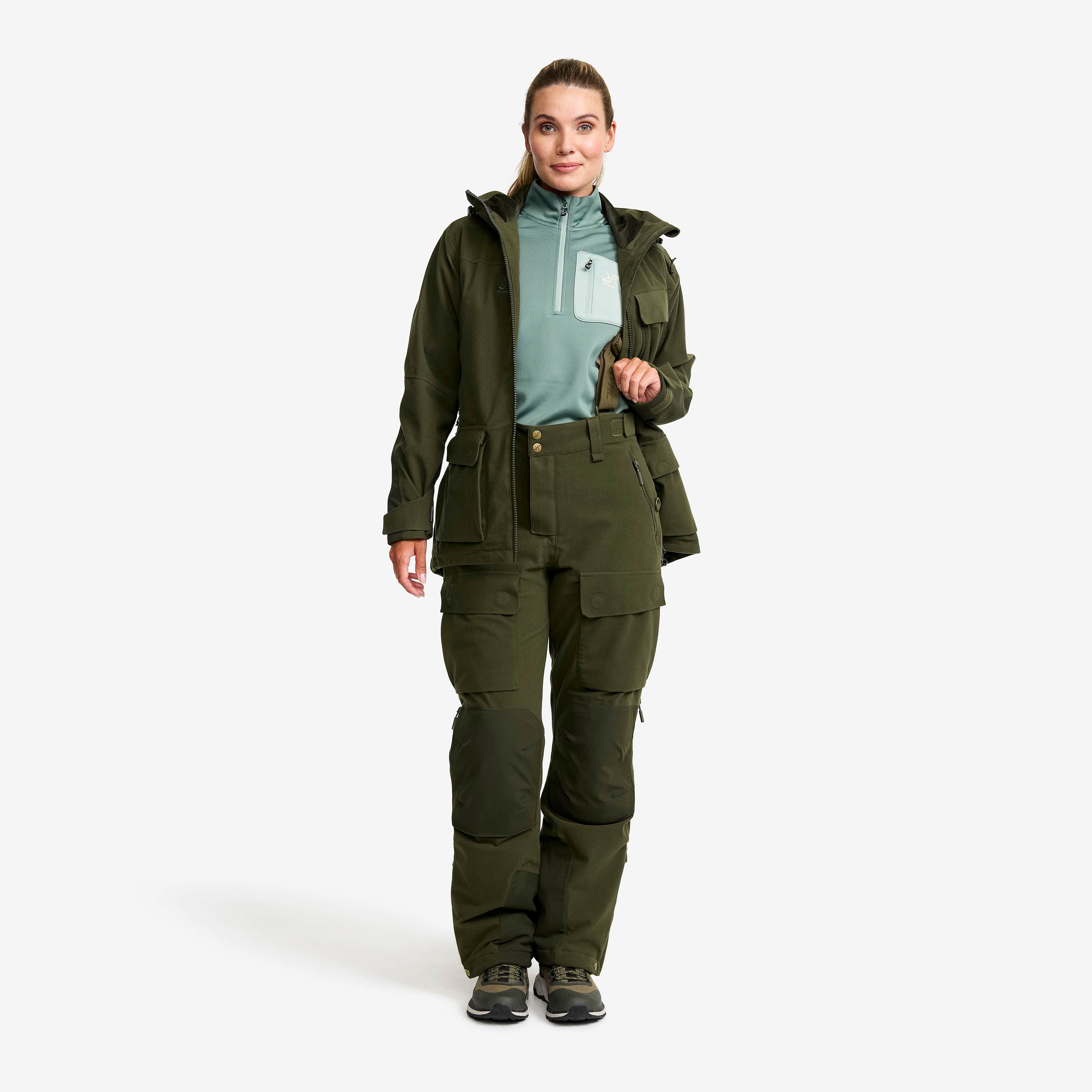 Trace Silent Pro 2L Pants Dame Deep Depths
