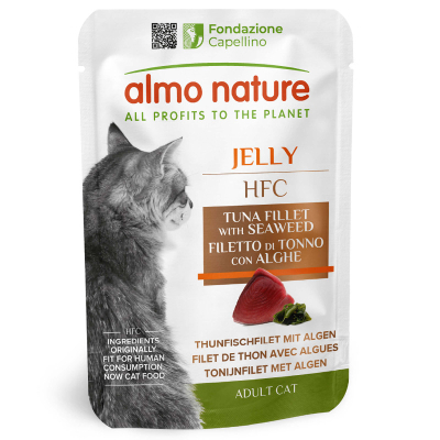 Almo Nature HFC Jelly Thunfischfilet & Algen 55g