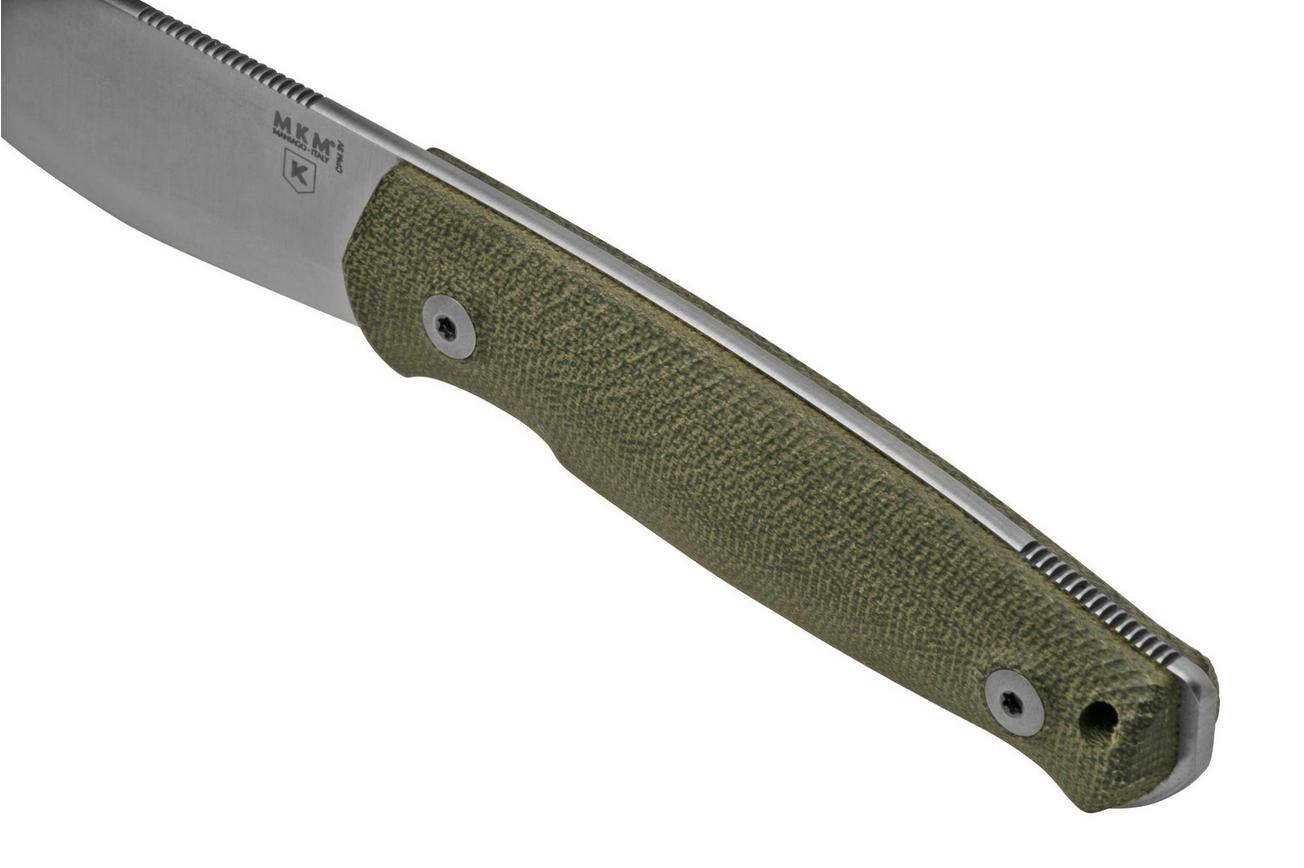 MKM Normar CPM 3V Green Micarta, Knivesandtools Exclusive, bushcraftmes