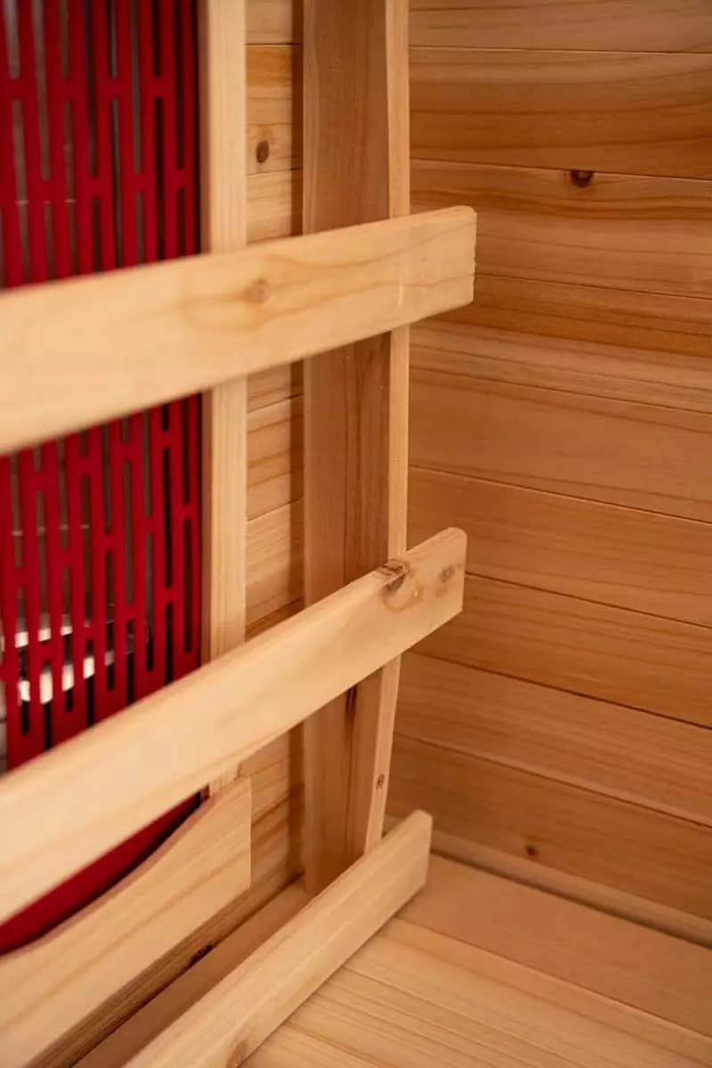 PureHaven Infrarotkabine aus kanadischem Hemlock-Holz - versch. Ausführungen