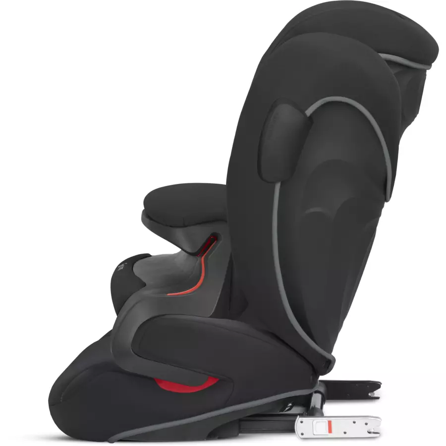 cybex SILVER Kindersitz Pallas B2-Fix + Lux Volcano Black