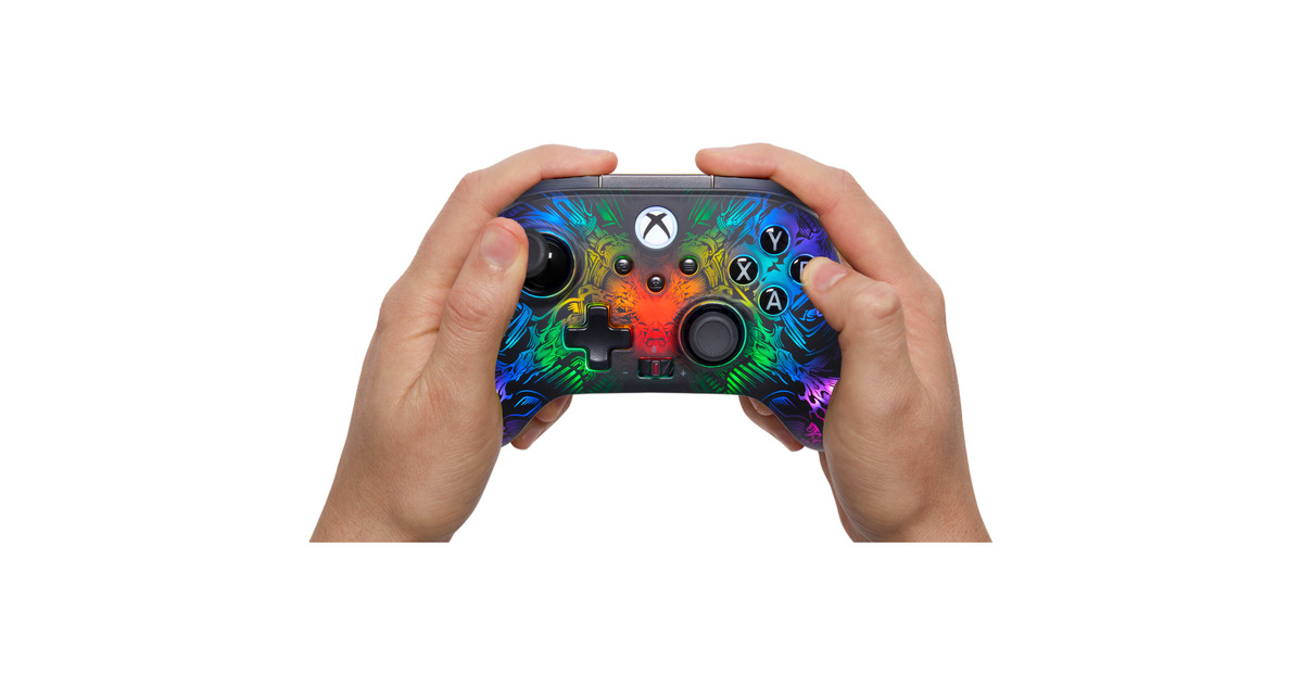 PowerAXbox WS Controller FP Lumectra  (Zwart, Xbox Series X|S, Xbox One, Windows 10/11)