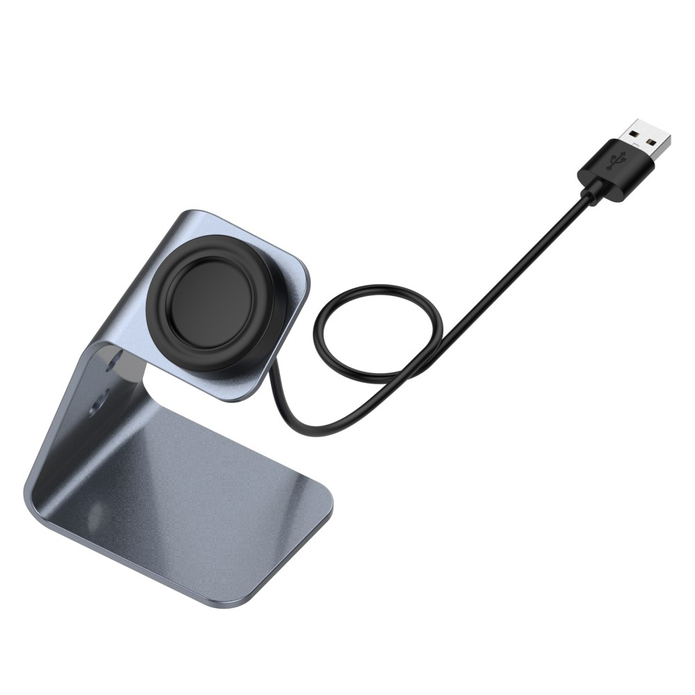 Samsung Galaxy Watch 4 / 3 / Active 2 / Active 1 USB Ladegerät Dockingstation - Grau