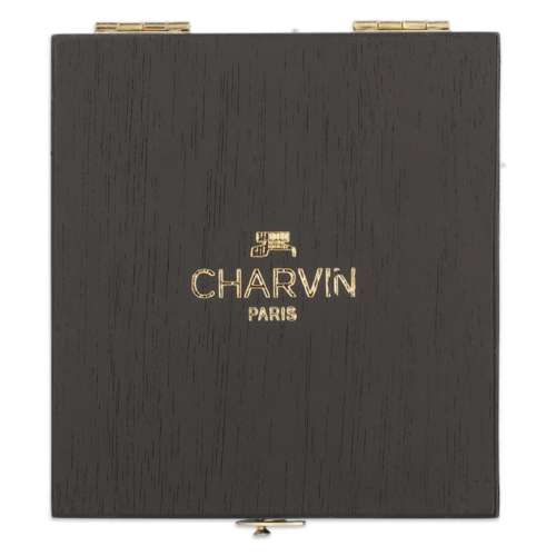 CHARVIN extrafeine Aquarellfarbe, 24 halbe Näpfchen, Holzkasten