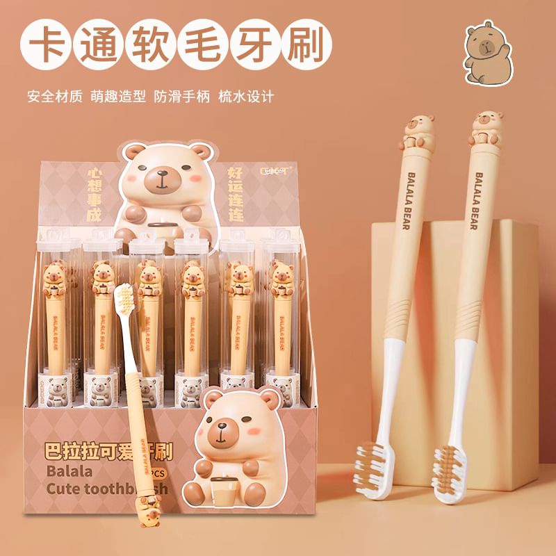 PureSnow - Capybara-tandenborstel (verschillende ontwerpen)