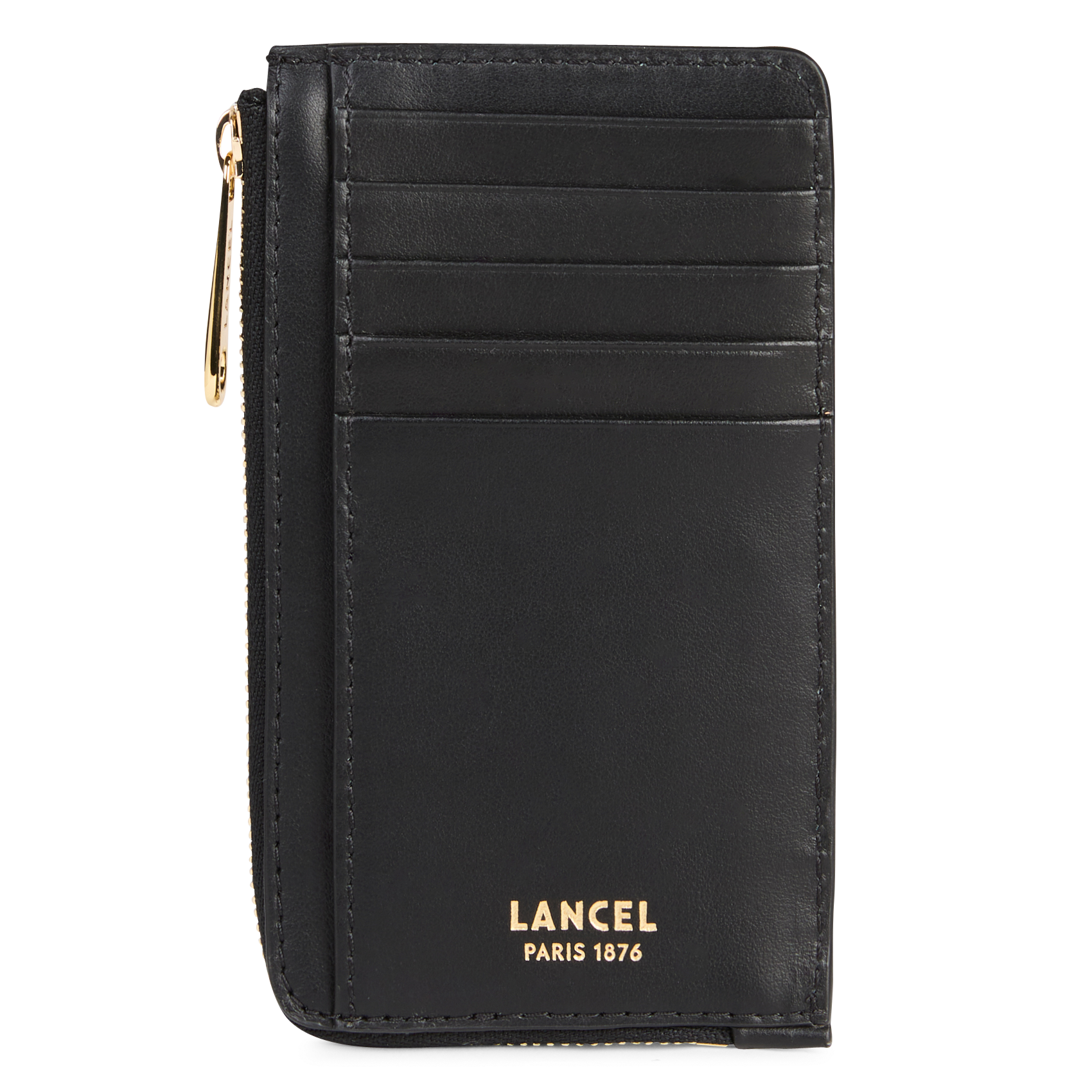ANGELE - Porte-cartes en cuir | Noir