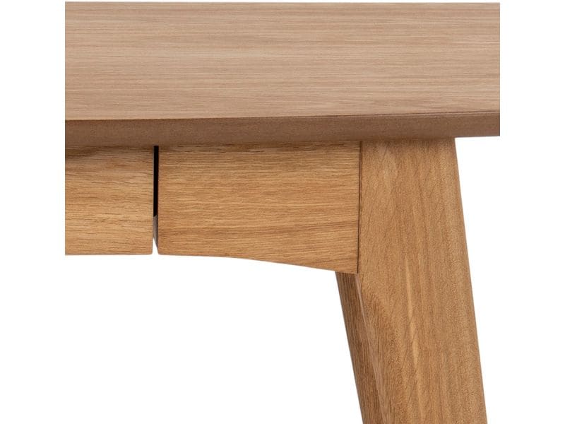 AC Design Tisch Woodstock, Eiche Büroschreibtisch