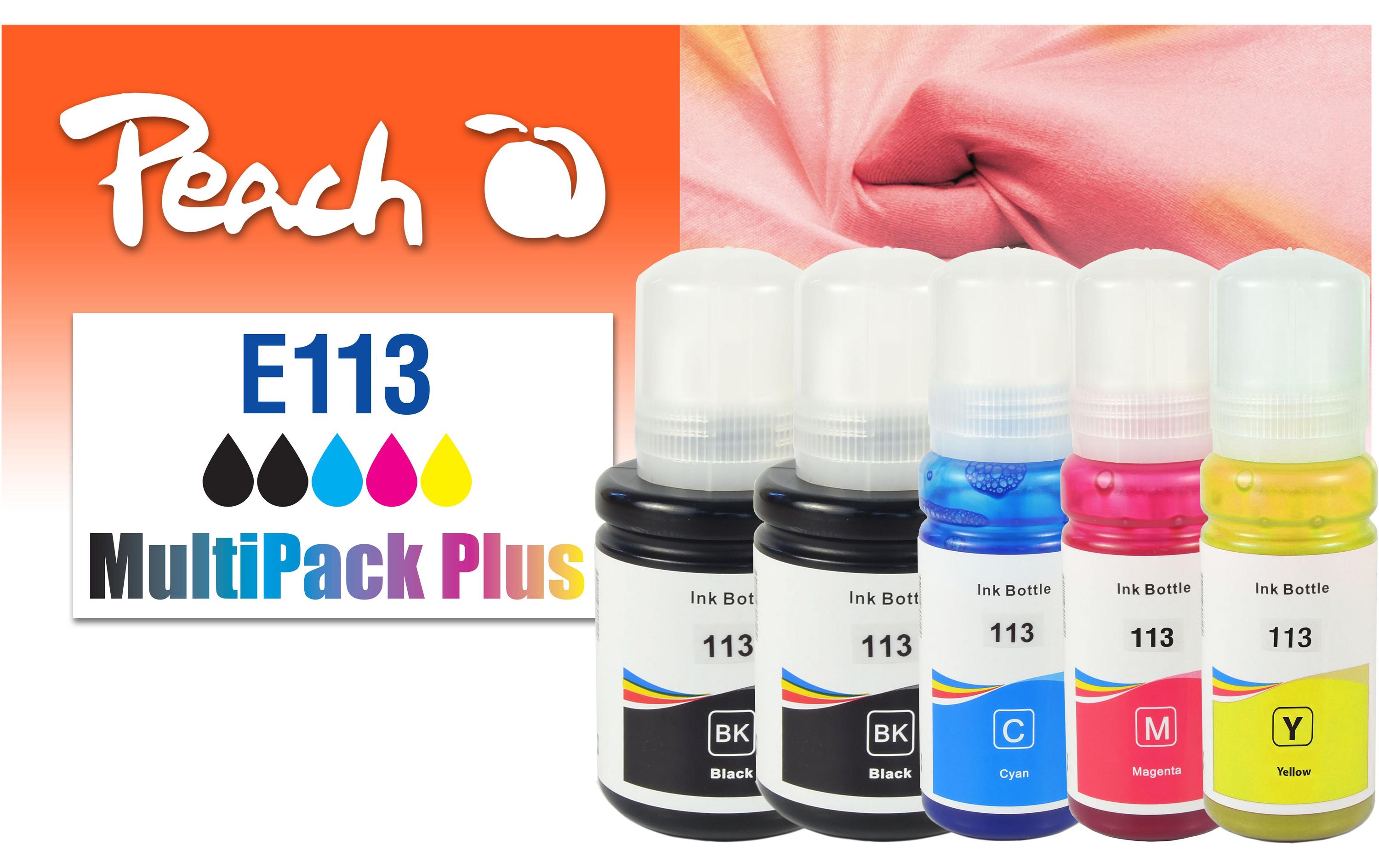 Tinte Epson CISS 113 MultiPack+ C/M/Y/2x BKDruckerpatrone: Schwarz, Cyan, Magenta und Gelb