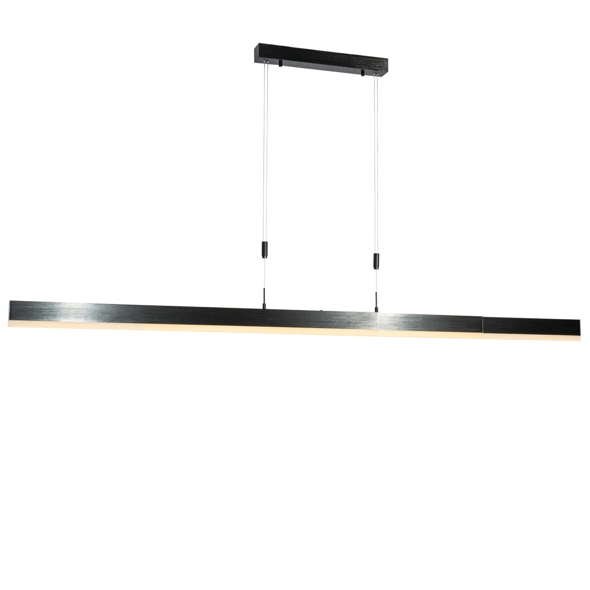 Moderne verstelbare hanglamp zwart incl. LED dimbaar - Lamba