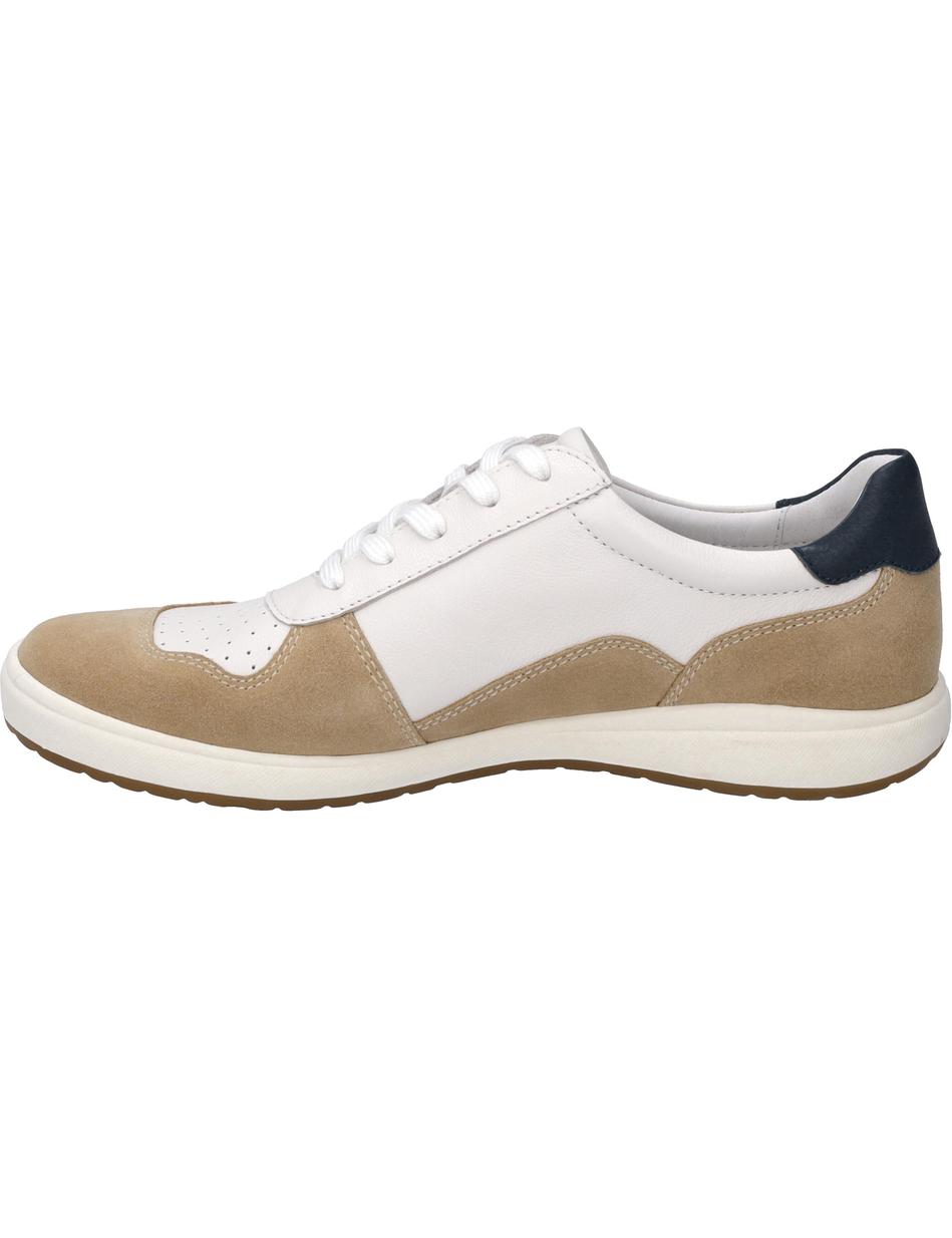 Sneaker Caren 49, weiss-beige