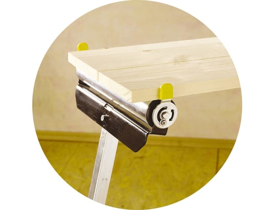 WOLFCRAFT - Tréteau à rouleau 60 kg 64-100 cm 6119973