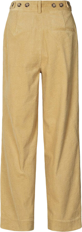 Rabens Saloner Corduroy pants - Carly Mustard