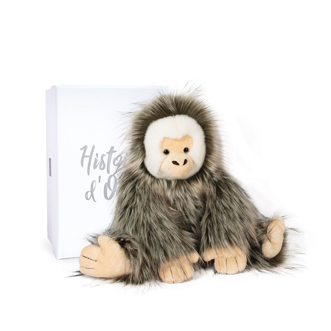 Histoire d'Ours Peluche Capucin le singe marron
