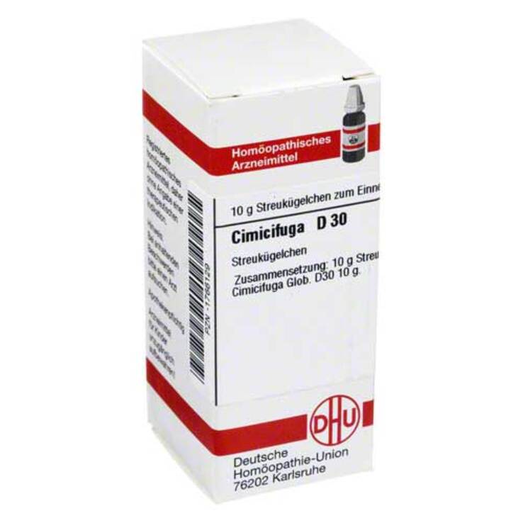 DHU Cimicifuga D 30 Globuli, 10 g