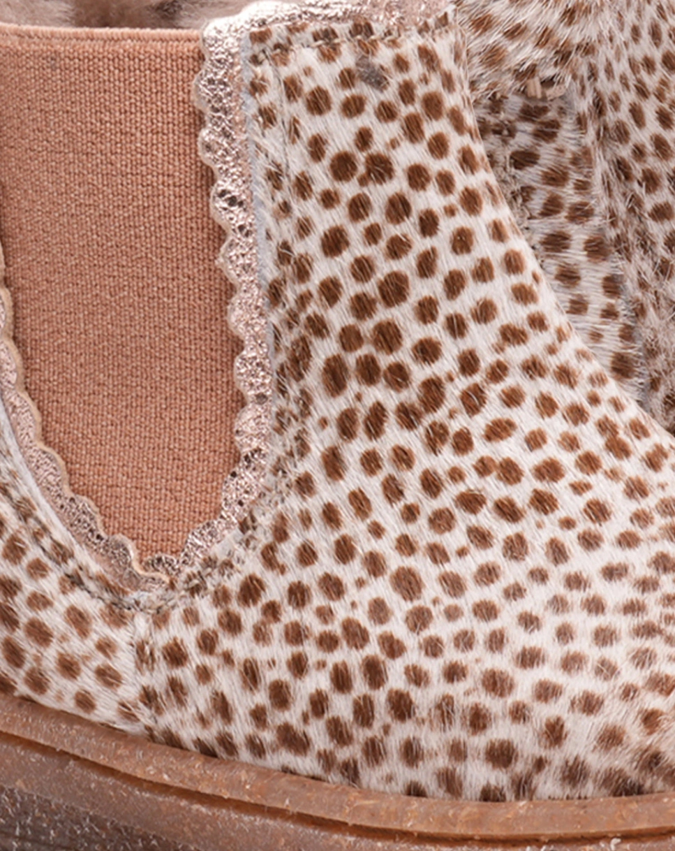 Chelsea-Boots SIGGI LAMB gefüttert in brown