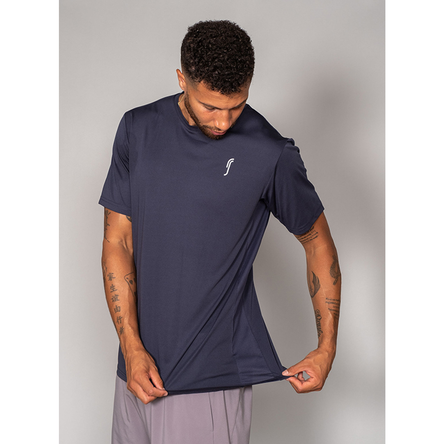 RS Sportswear Court Performance Side Mesh Tee