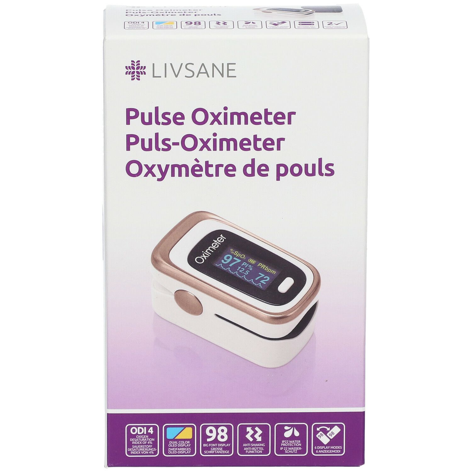 LIVSANE Puls-Oximeter