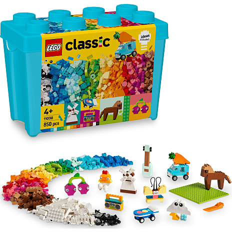LEGO Classic Farverig kreativ klodskasse 11038