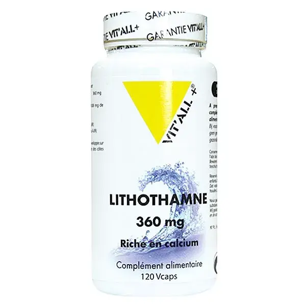 Vit'all+ Lithothamnium 360mg 120 cápsulas vegetais
