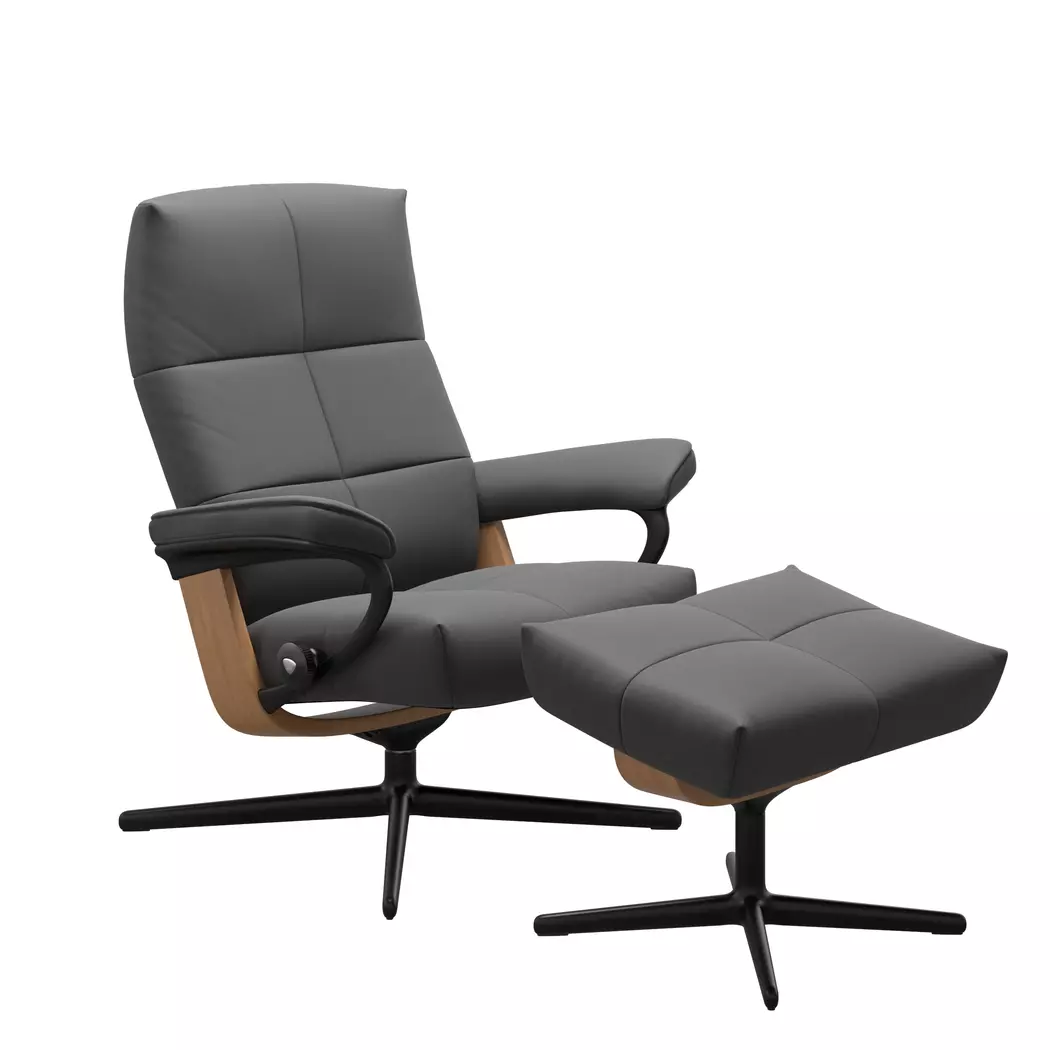 Sessel mit Hocker David Cross