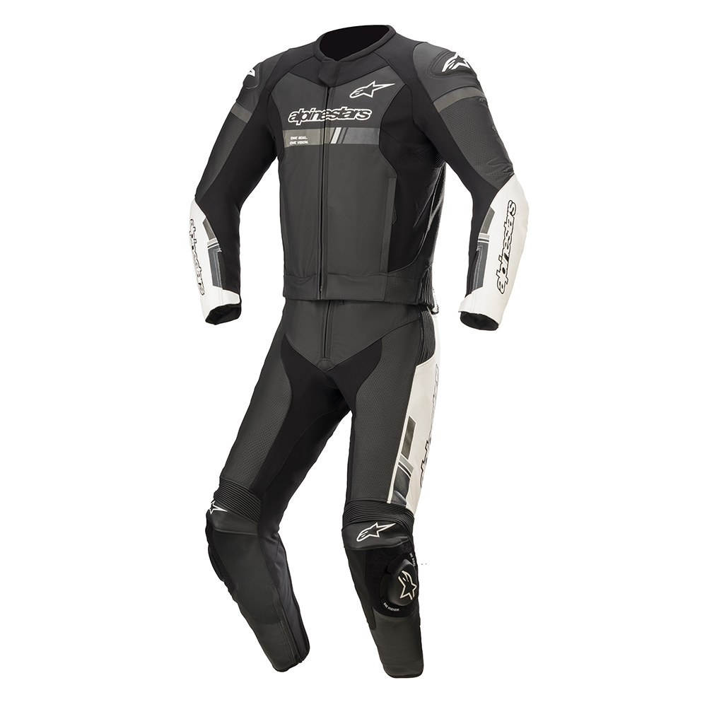 Alpinestars - Combinaison GP Force Chaser - 2 pièces Noir / Blanc