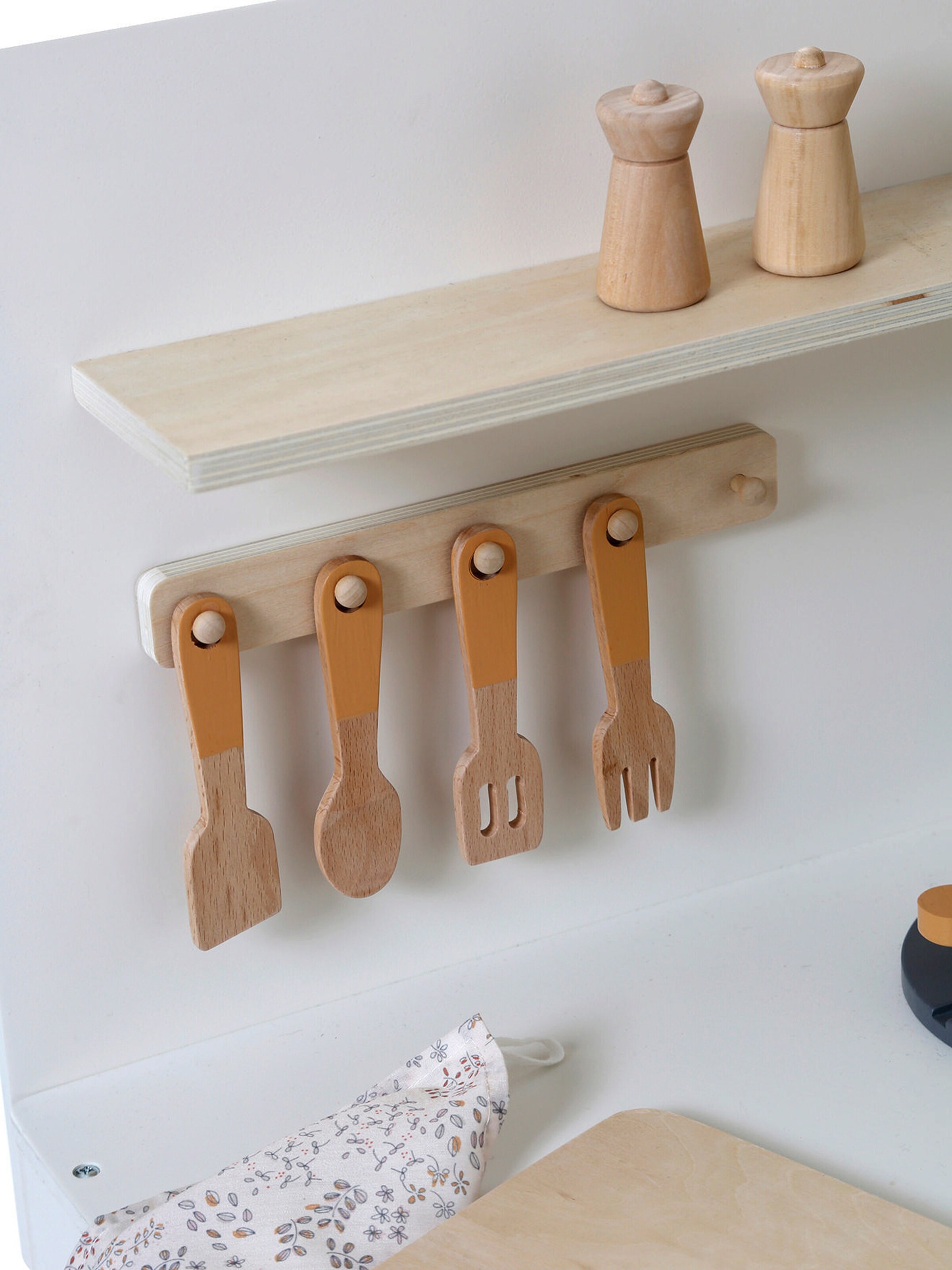 Vertbaudet Spielküche, Holz FSC® mehrfarbig