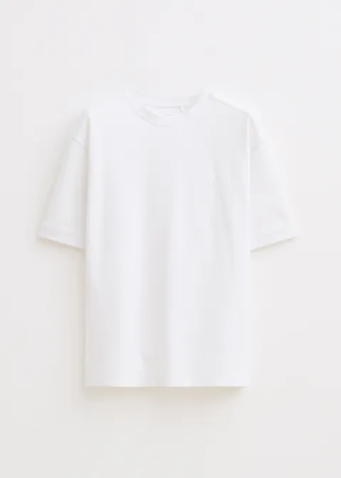 Loose fit t-shirt wit (WIT)