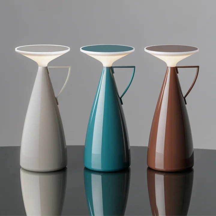 Kartell - Camomille Akku-Leuchte (LED), petrol
