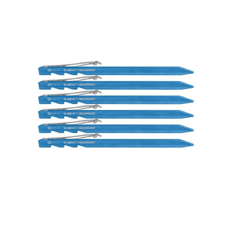Ground Control Light Tent Pegs 6 Pack - Sardines pour tente