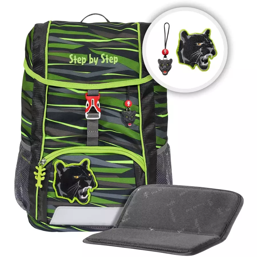 Step by KID - Rucksack-Set 3tlg. 35 cm Wild Cat Chiko