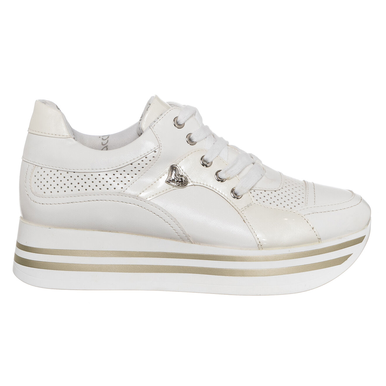 Tua By Braccialini Sneakers Sona blanc/doré