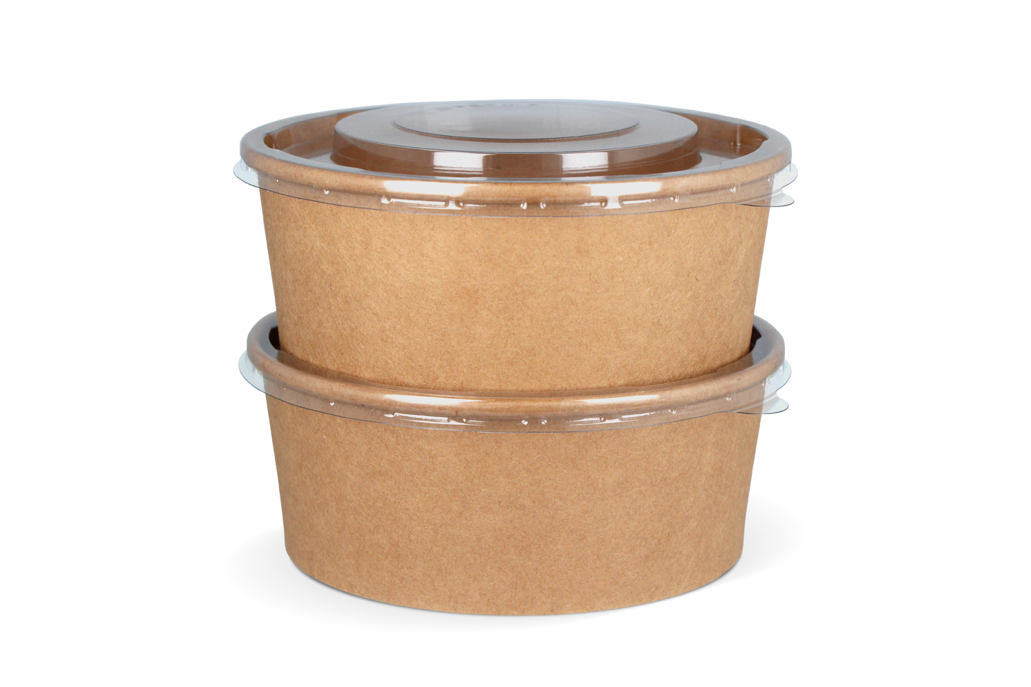 Deksel Bowl 500-750-1000ml Ø148mm stapelbaar transparant