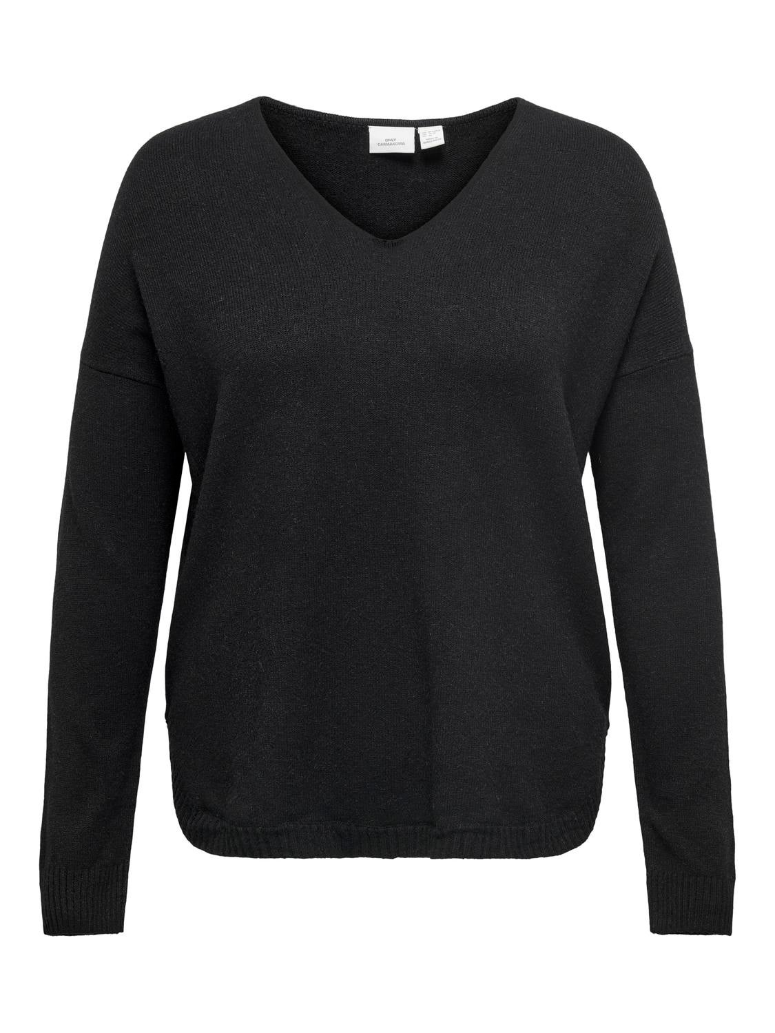 CARMARGARETA Strickpullover Black
