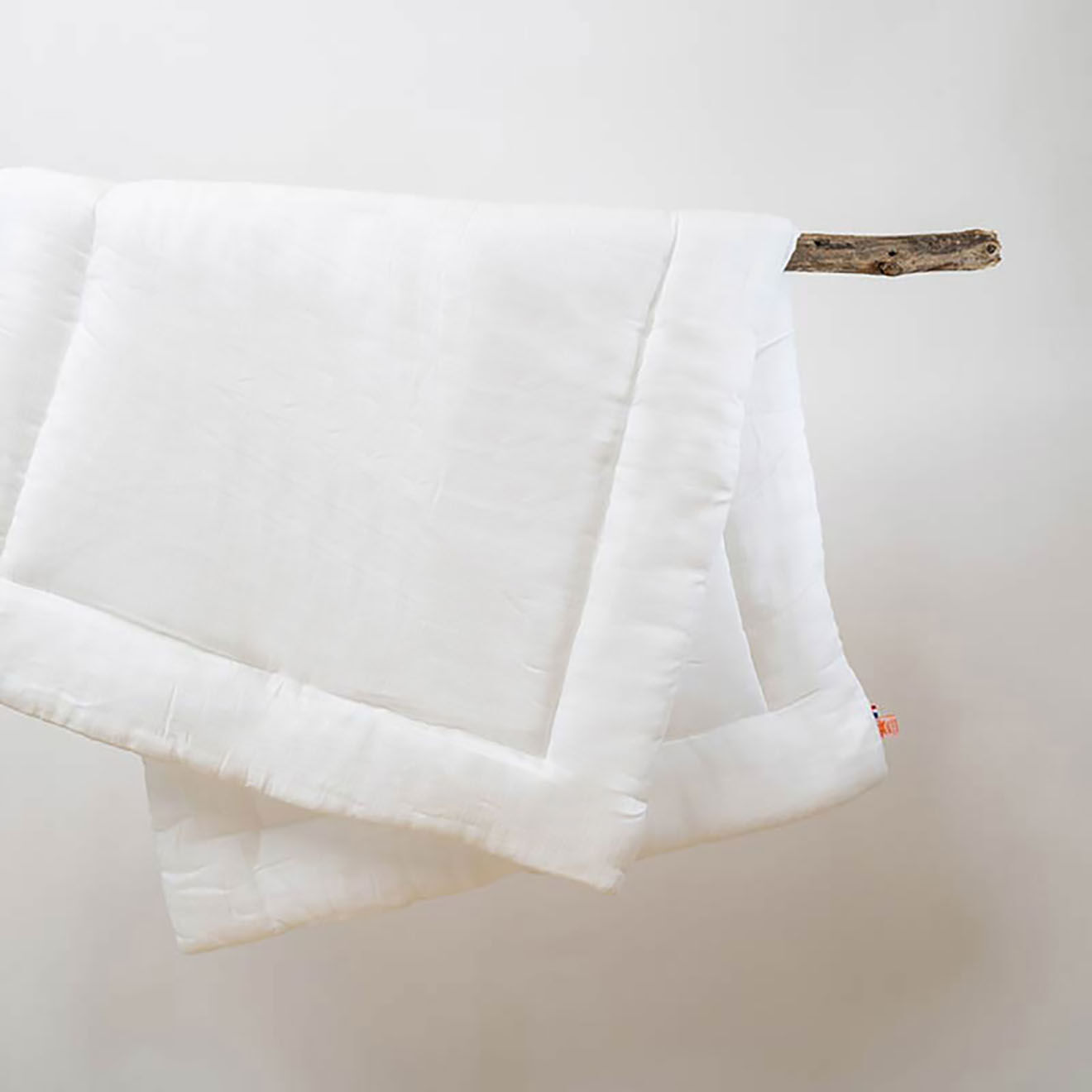 Papate Edredon en Coton Bio blanc - 70x120 cm