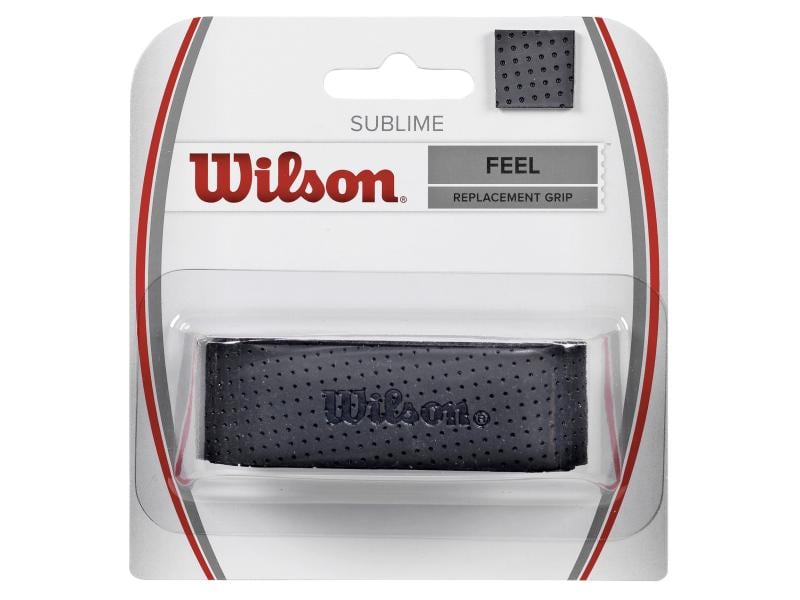 Wilson Grip Tape Tennis Sublime schwarz Ersatz-Griffband für Tennis-Schläger