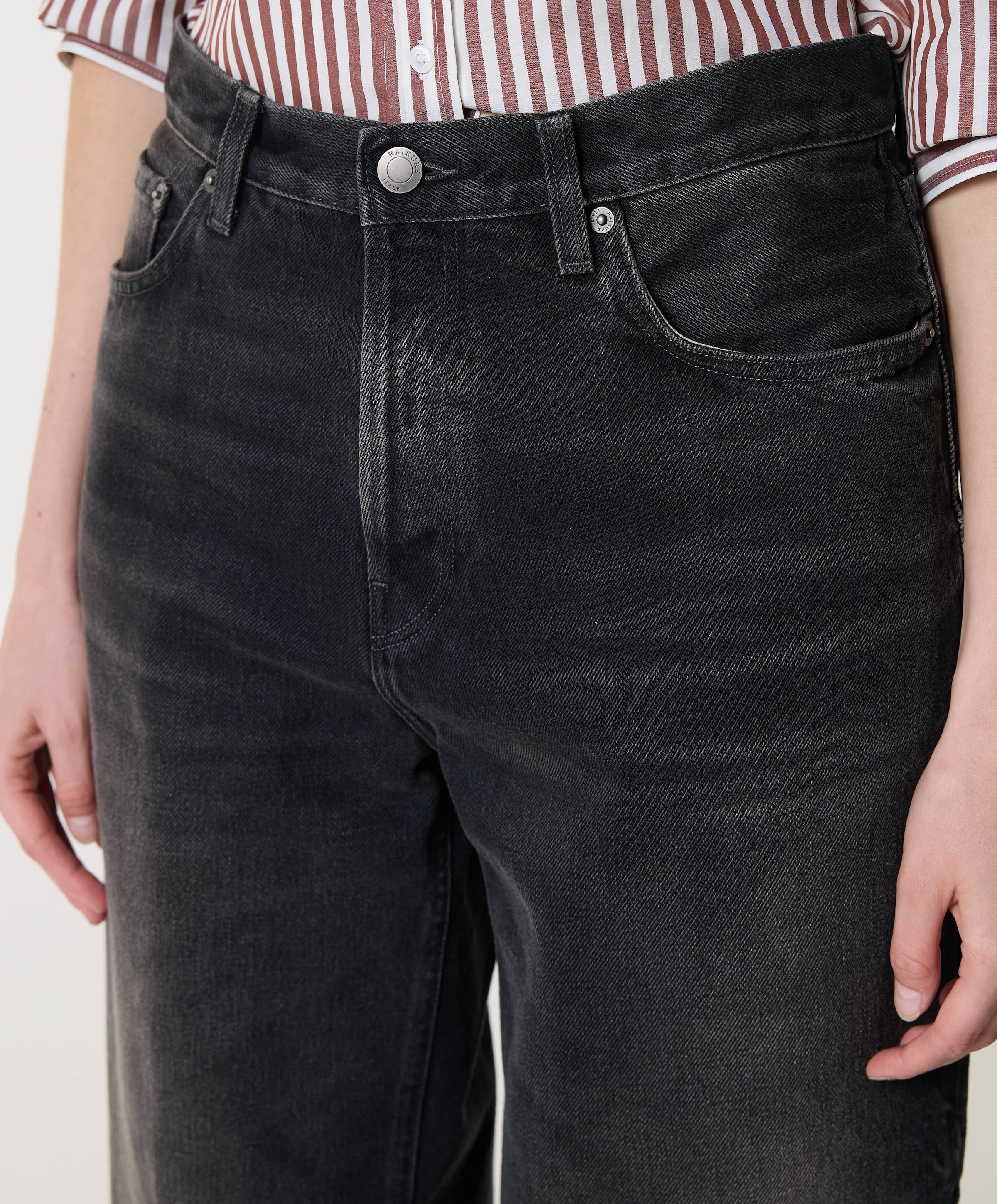 Haikure BETTYVINTAGE dames jeans zwart