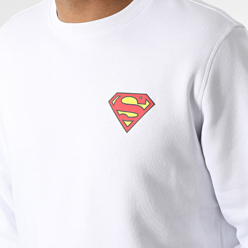 Sweat Crewneck Logo Blanc