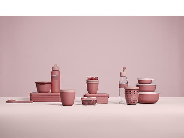 Mepal TAB Bento L Madkasse Vivid mauve
