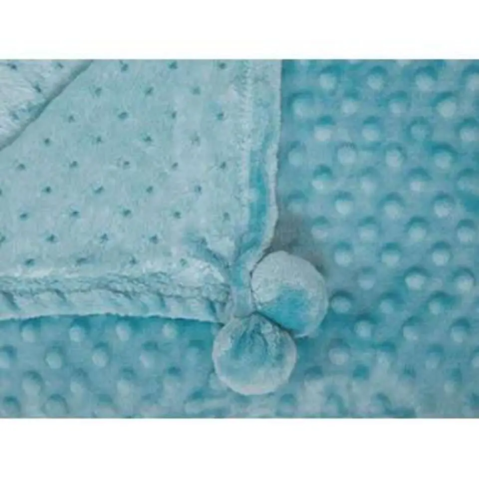 SAMUR - Plaid - Blauw - 150 x 200 cm - Polyester