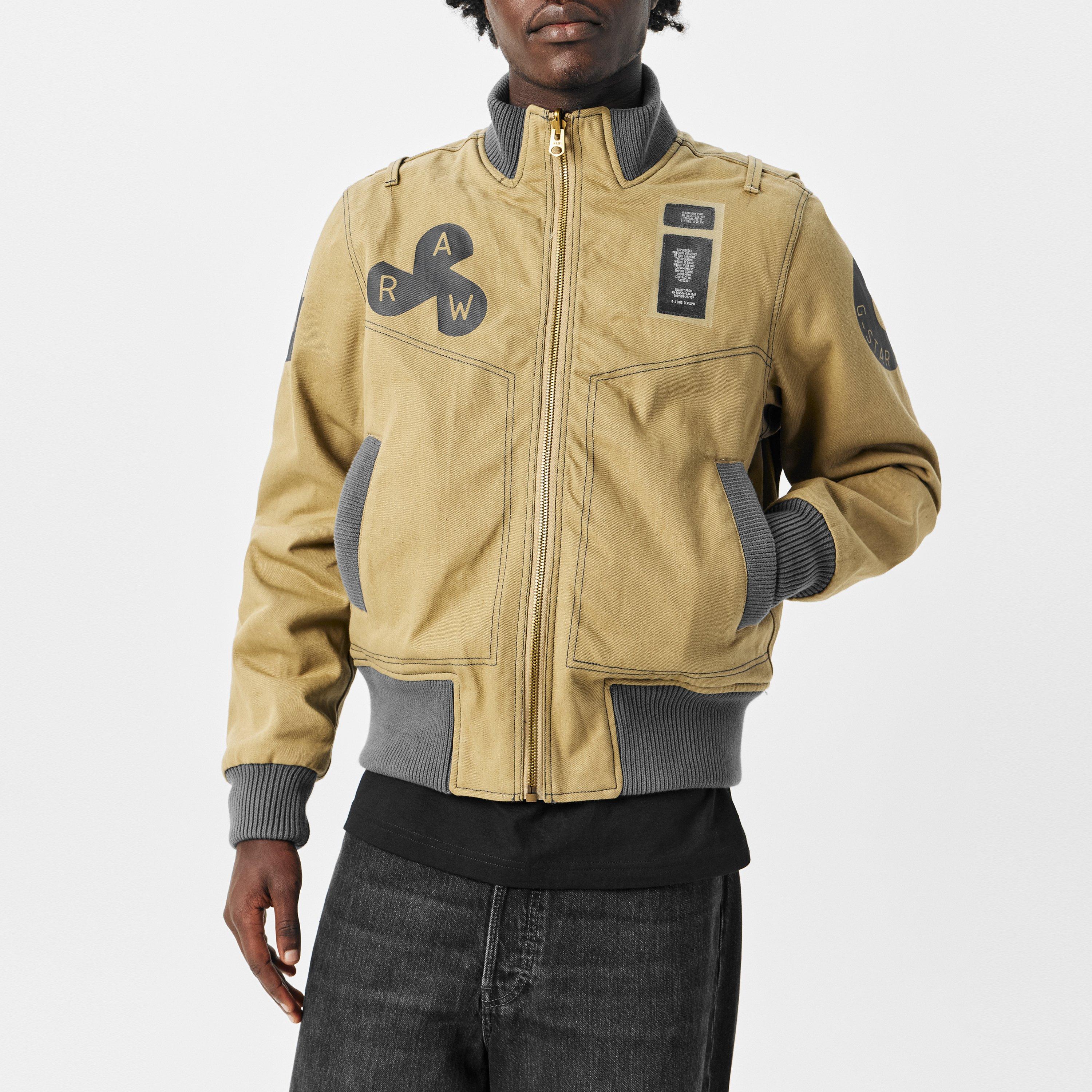 G Star E Selvedge Bomber Jacket
