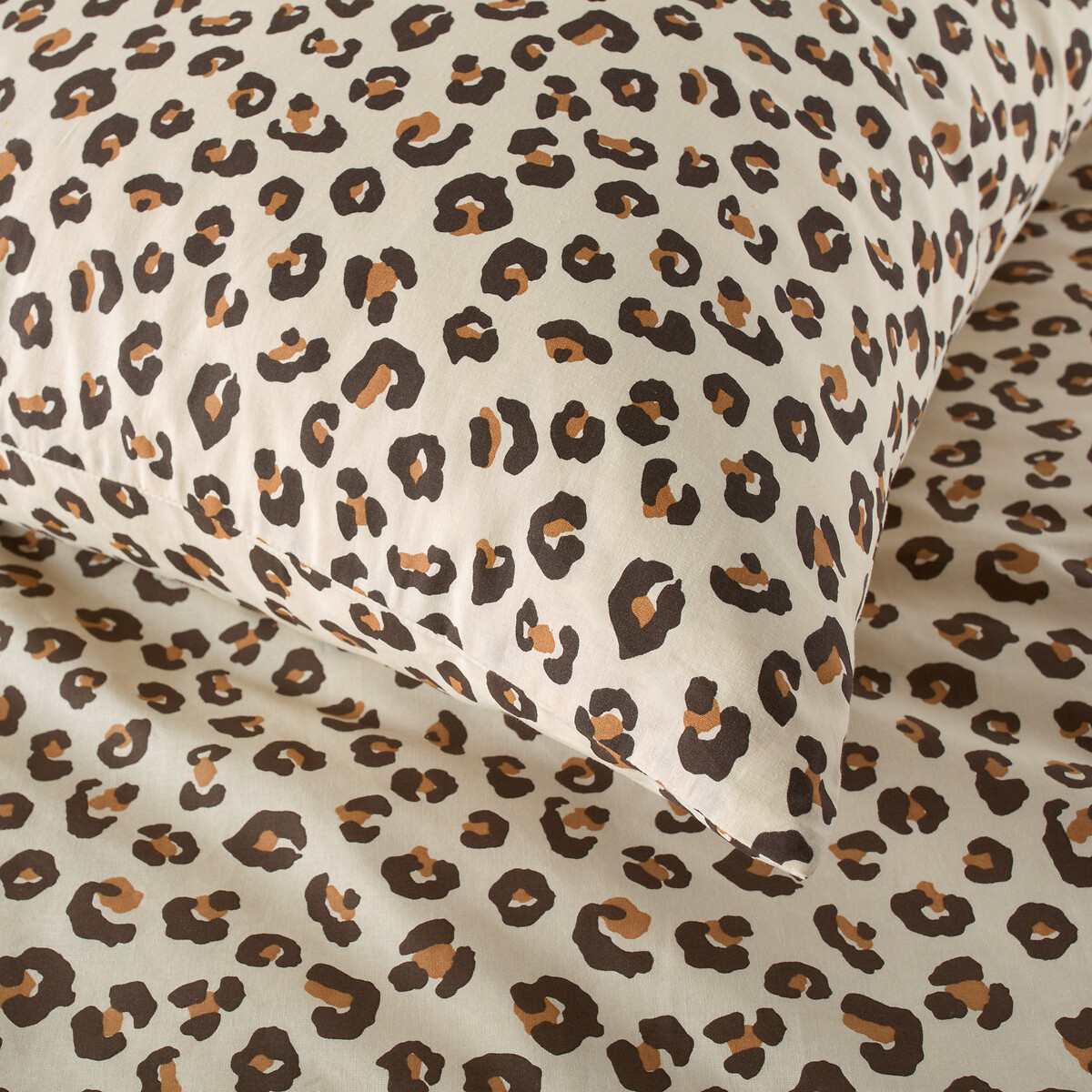 LA REDOUTE INTERIEURS<br>Conjunto de cama infantil em algodão, fronha quadrada, Leopold
