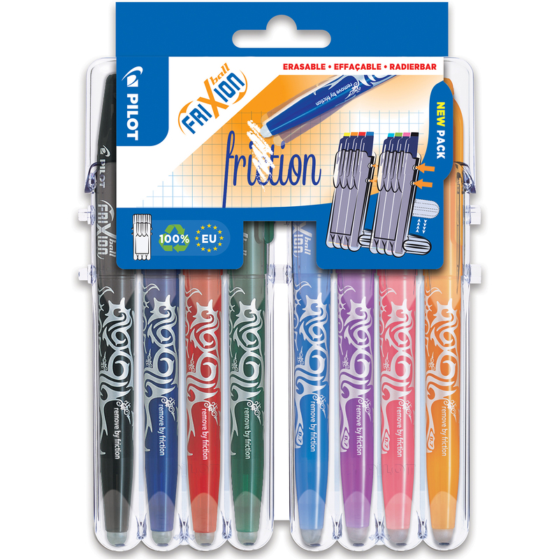 Pilot Rollerball FriXion Ball Set2Go, 8 Stück, 0.7 mm